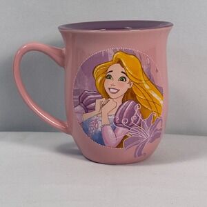 Disney Store Rapunzel Mug Big Adventures Big Dreams Big Hair Pink Purple